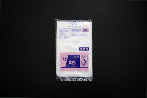 【ごみ袋】TM48 業務用ポリ袋エコ 透明 45L